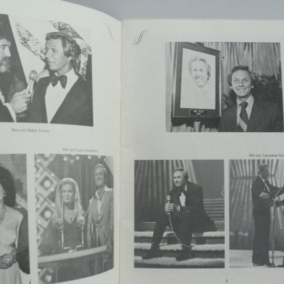 Mel Tillis Souvenir Program SIGNED 34 Pages 1976 - Picture 4 of 6
